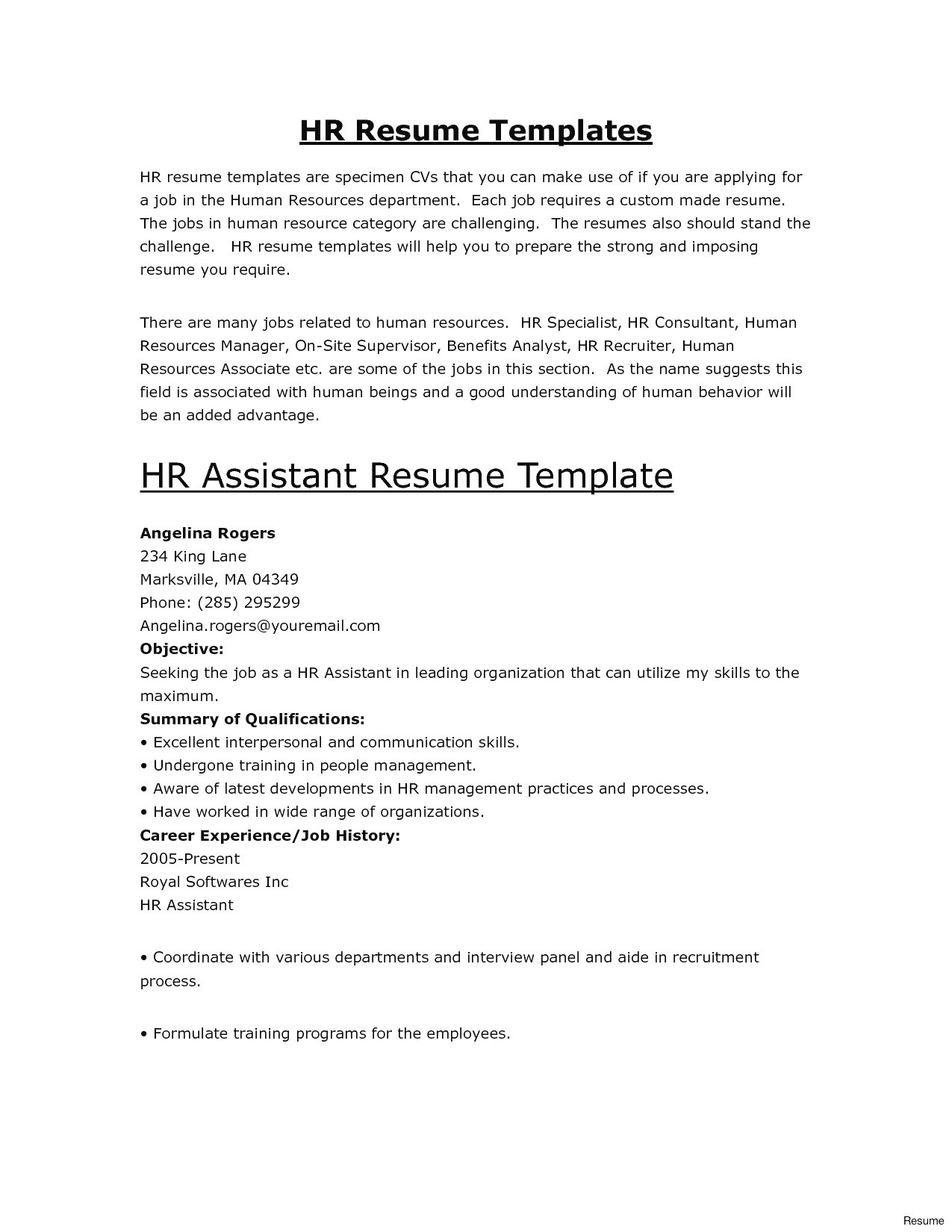 forklift job description for resume